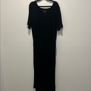 Amazon Essentials Black Midi Dress